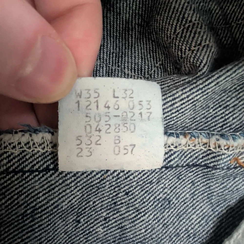 VTG 80's Levi's Red Tab 505-0217 Jeans Men's 33x30 Made In USA